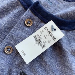 New men’s express long sleeve shirt!